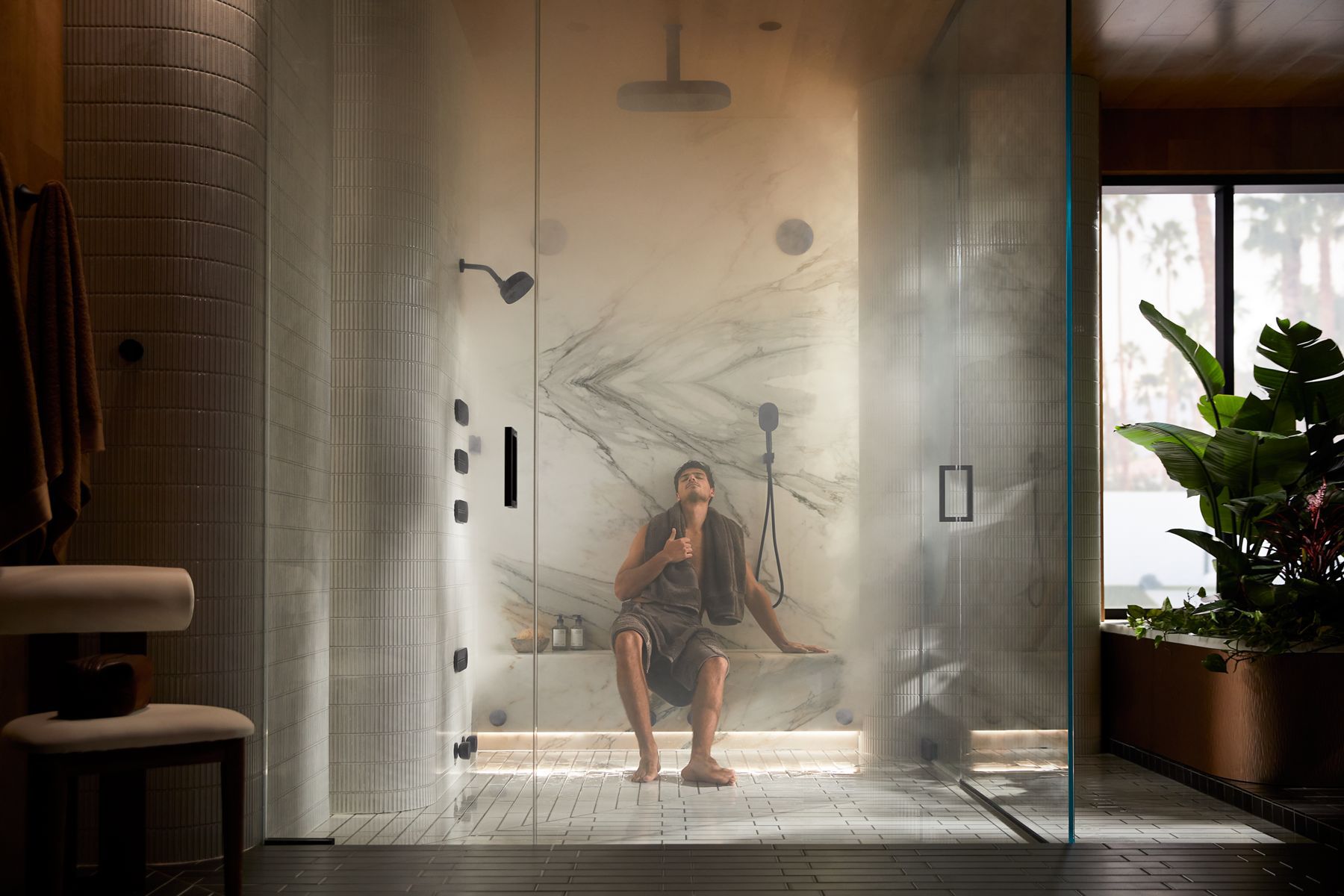 Unique shower configurations
