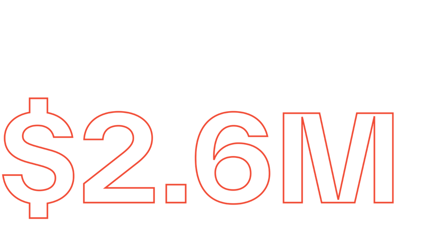 2.6 million lg
