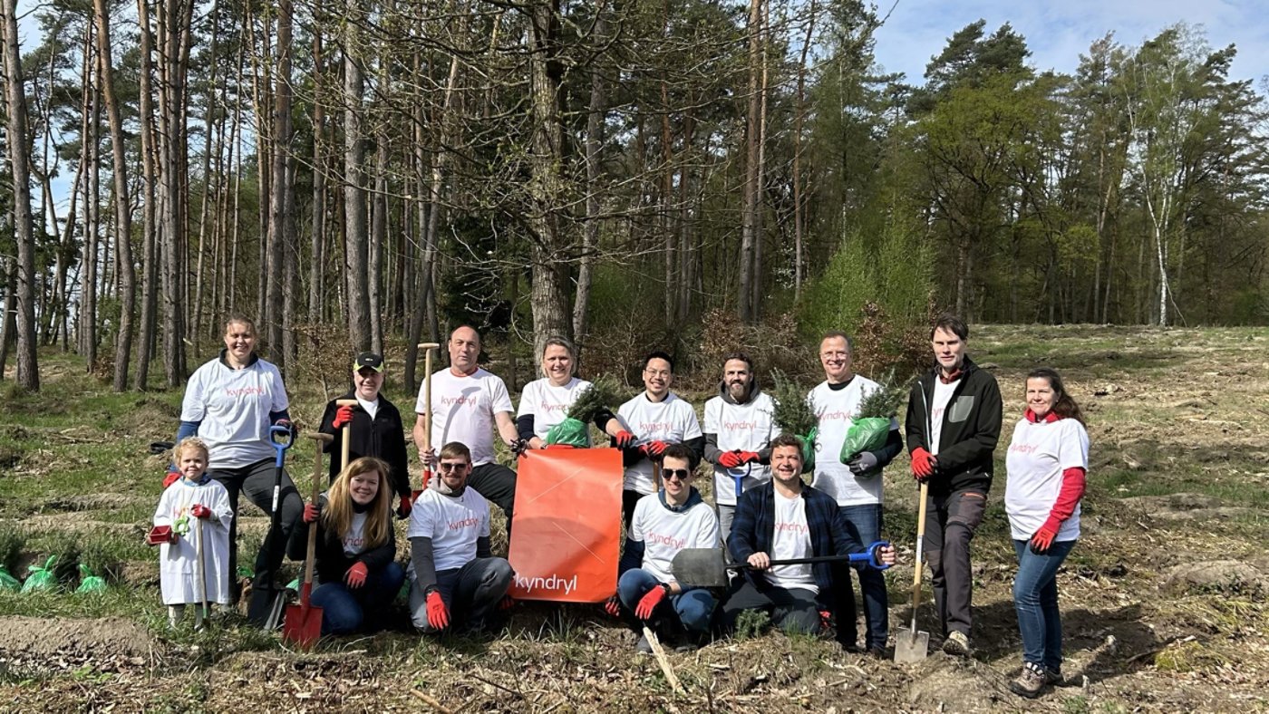 Earth Day tree planting