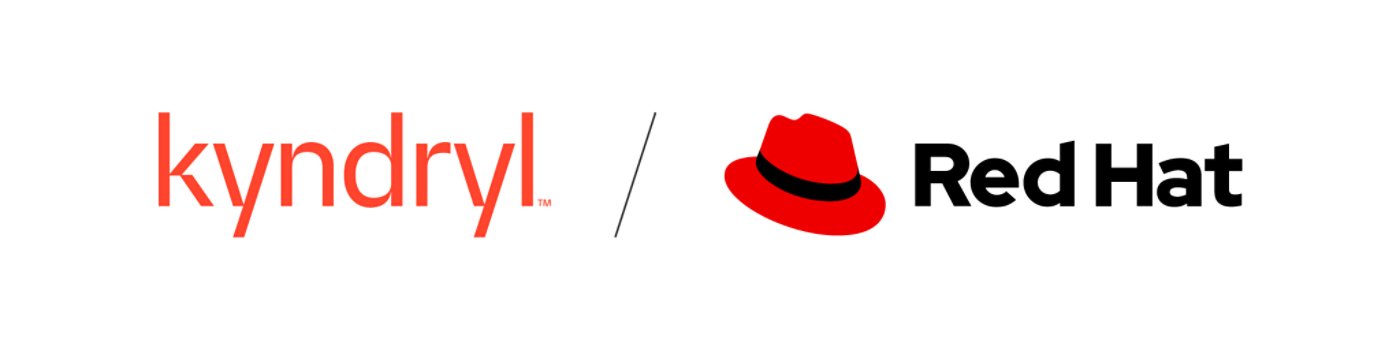 Kyndryl and Red Hat Logo Lock-up