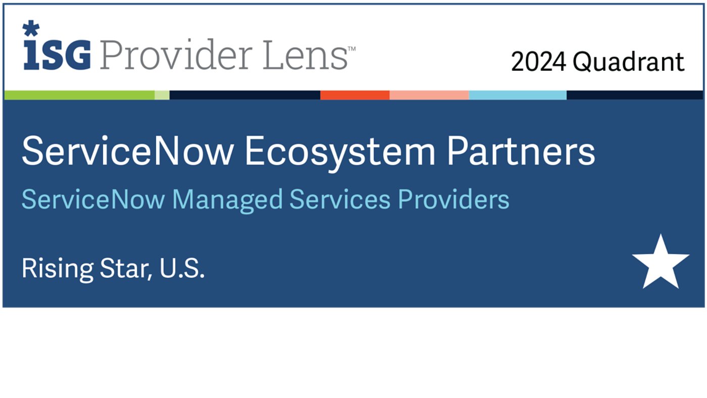 Service Now Ecosystem Partners Rising Star Badge