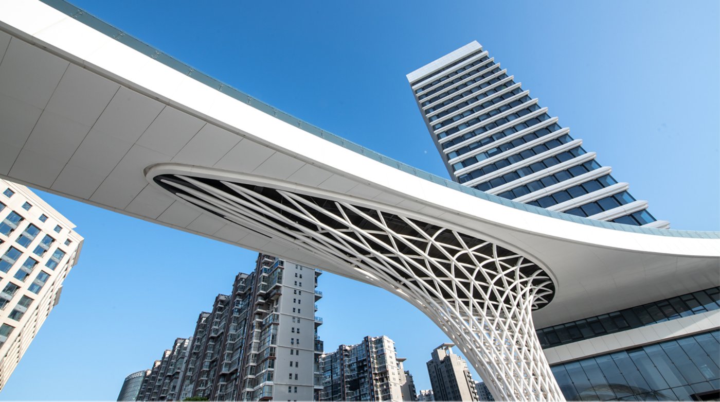 Building and bridge