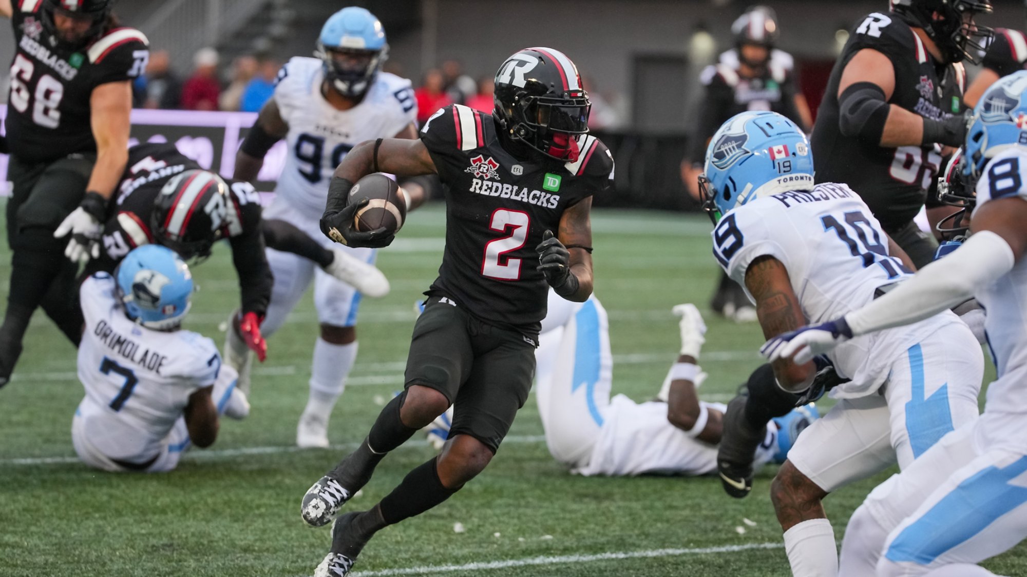 Ottawa – Ottawa Redblacks vs Toronto Argonauts 
September 7, 2024

PHOTO: Chris Tanouye/CFL