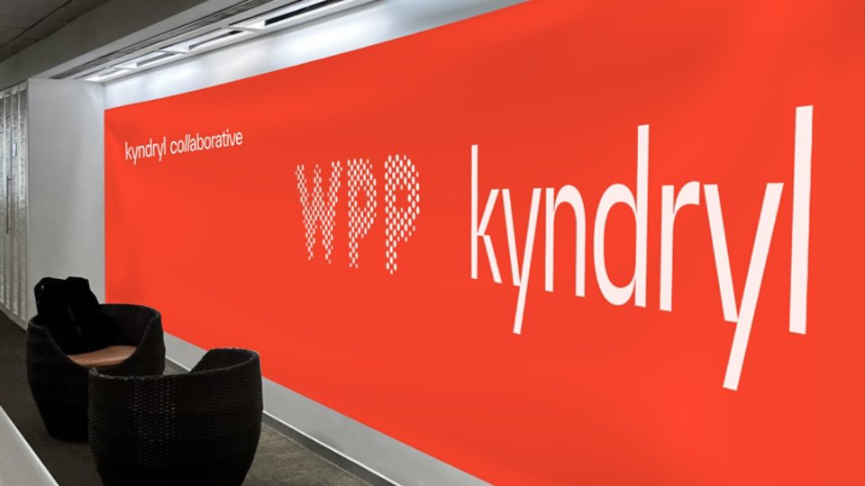 interior co-branding feature wall