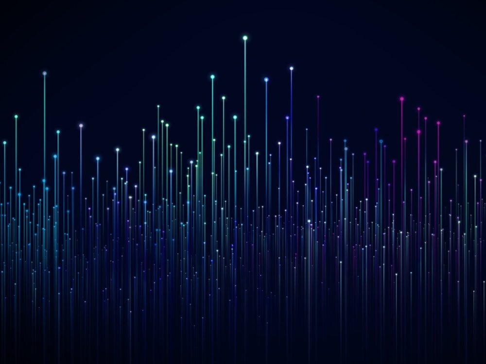 Abstract dot point connect with gradient line 
design , internationalization social network or business big data connection technology concept .