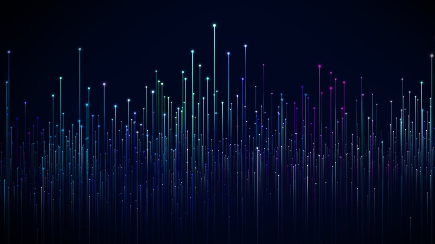 Abstract dot point connect with gradient line 
design , internationalization social network or business big data connection technology concept .