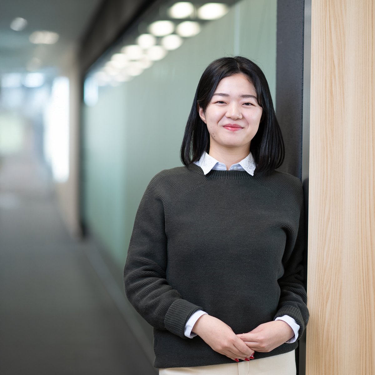 Young female employee at Kyndryl in Japan