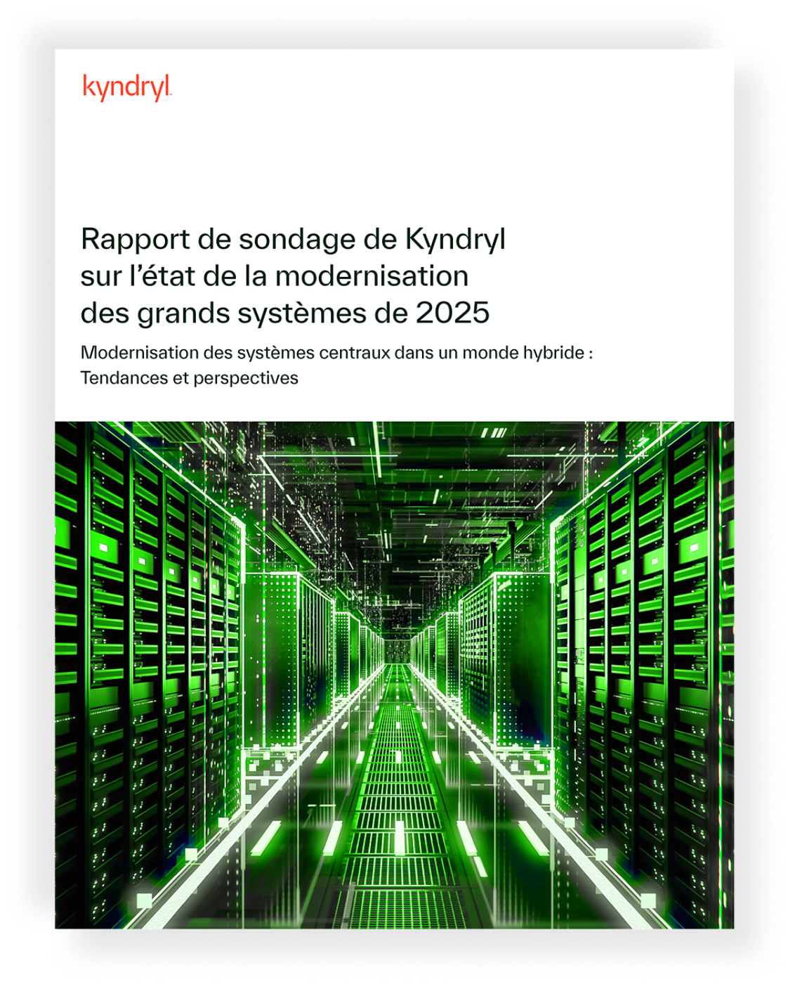 Couverture du rapport 2025 sur l’état de la modernisation des systèmes centraux