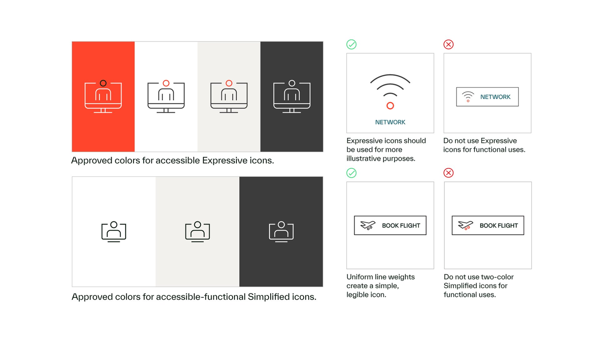 Icon accessibility 16x9
