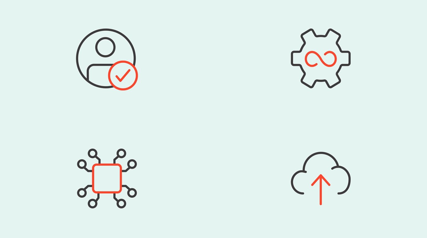 duo tone iconography