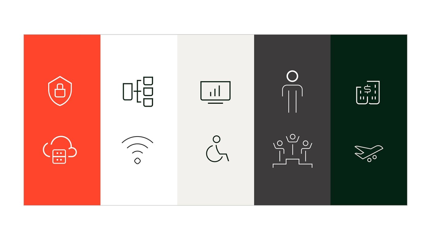 Icons with approved color combos 16x9