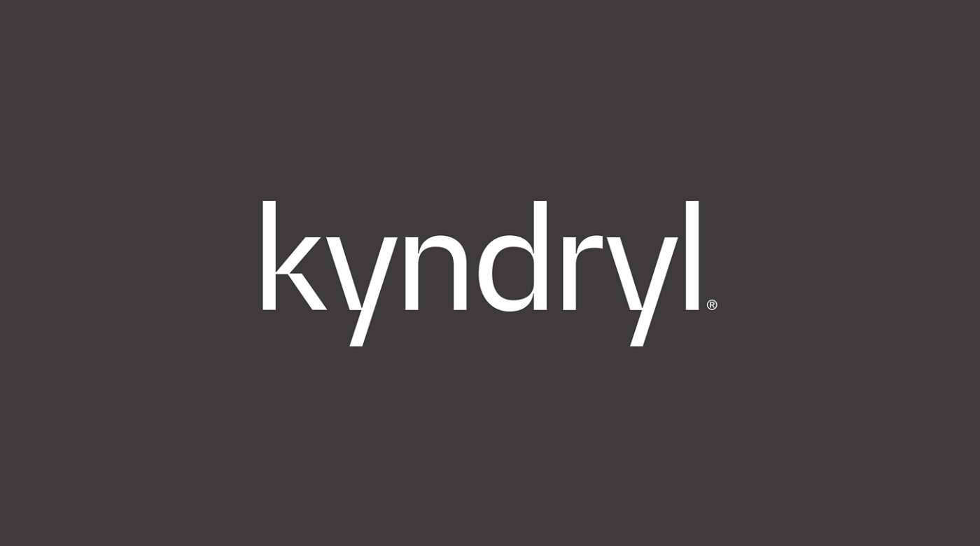 Kyndryl white logo on dark stone background 16x9