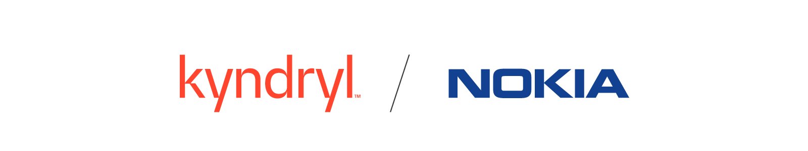 kyndryl and nokia logo lock-up