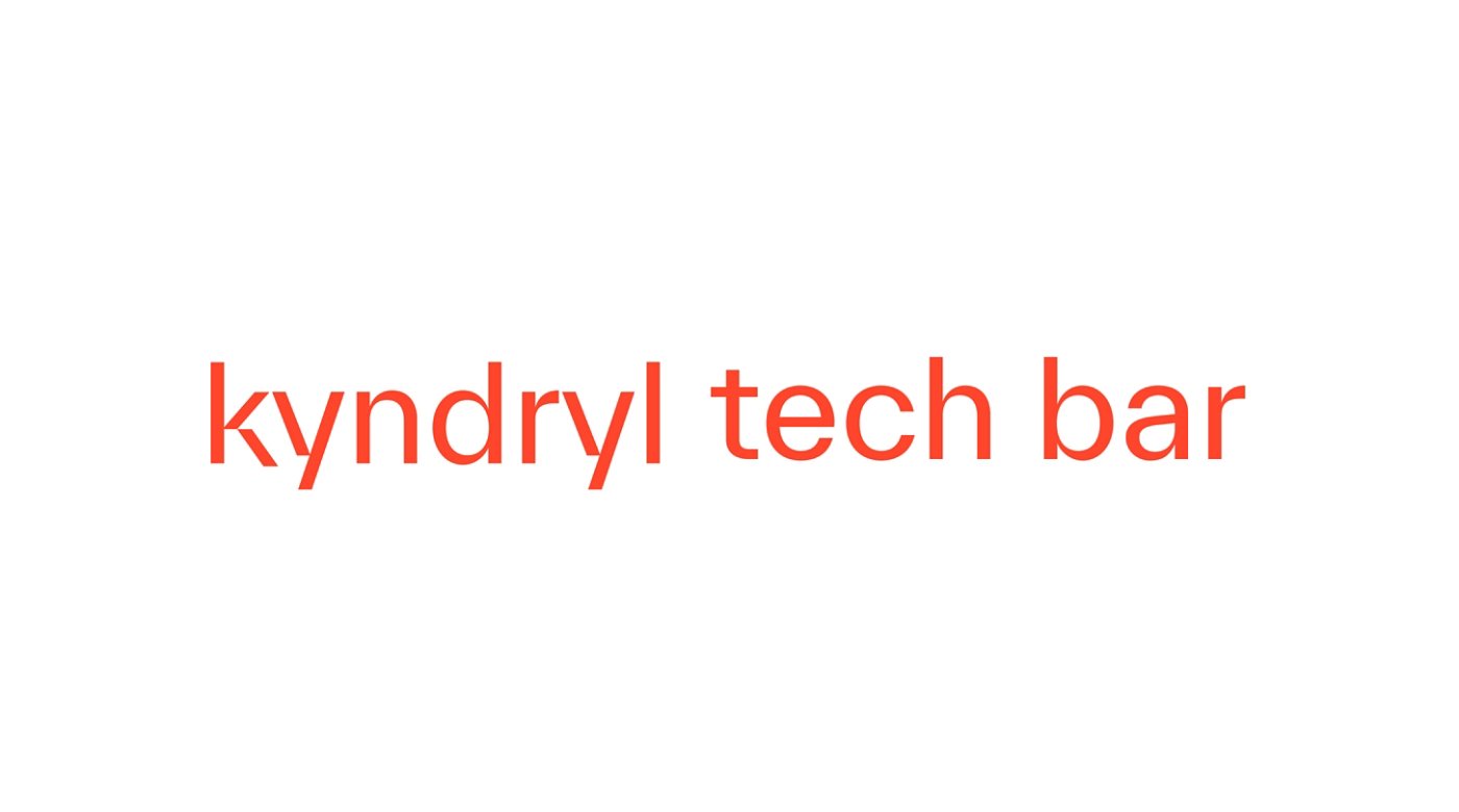wordmark for Kyndryl tech bar