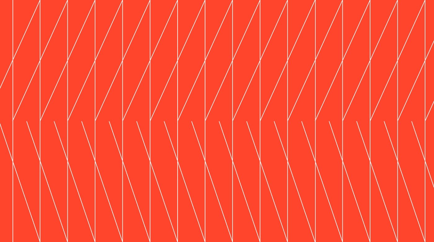 Kyndryl trellis in warm red