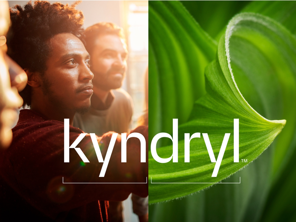 Kyndryl logo with imagery