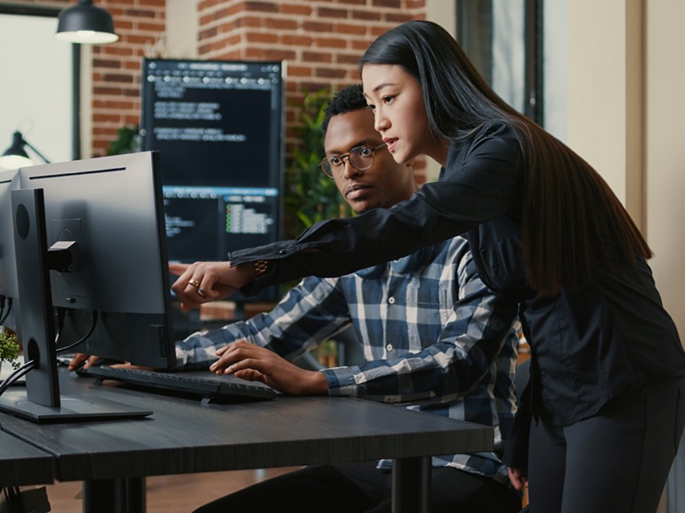 male and female programmers