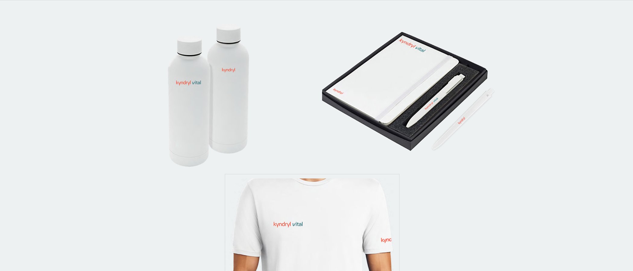 Samples of merchandise with line brands 16x9
