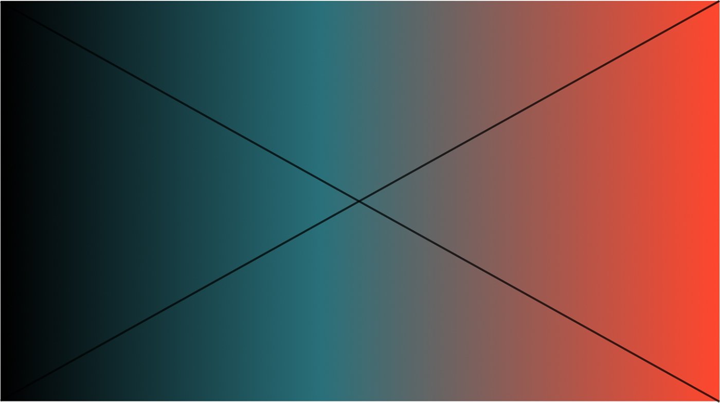 Misuse. Do not create gradients with our colors. Do not blend our colors.