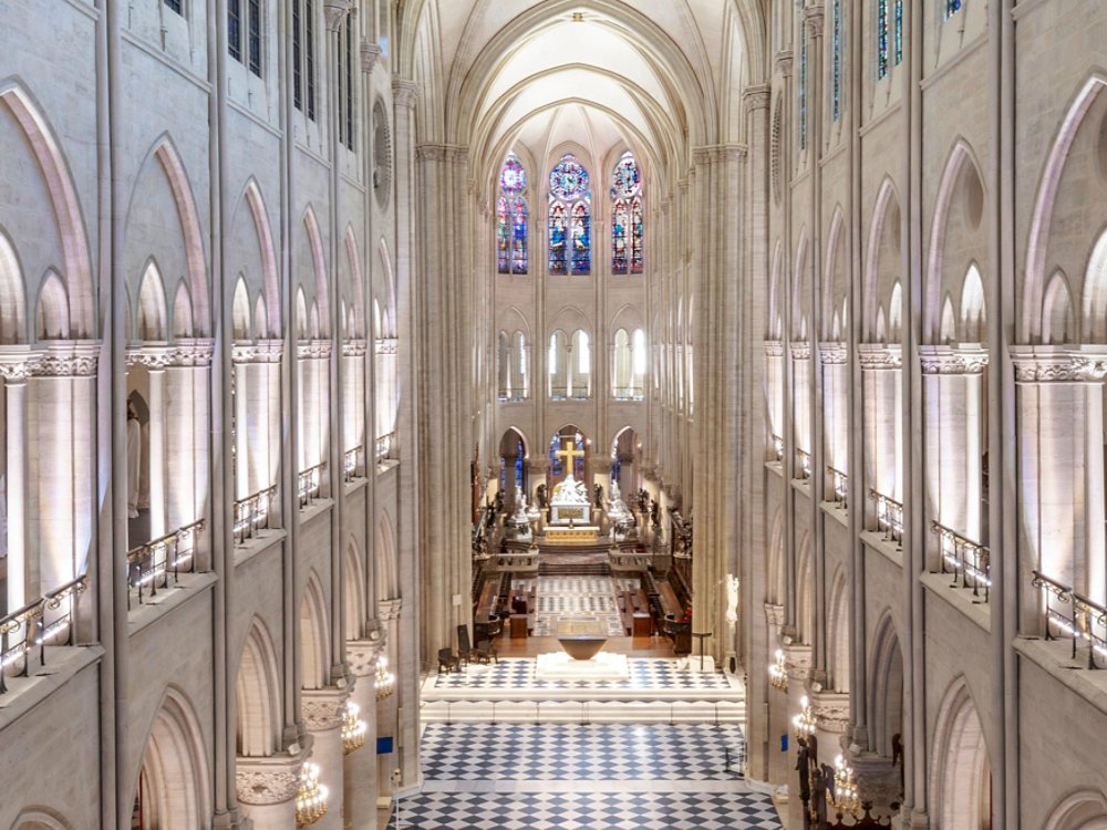 Notre Dame de Paris, le 30 novembre 2024 © Julio Piatti