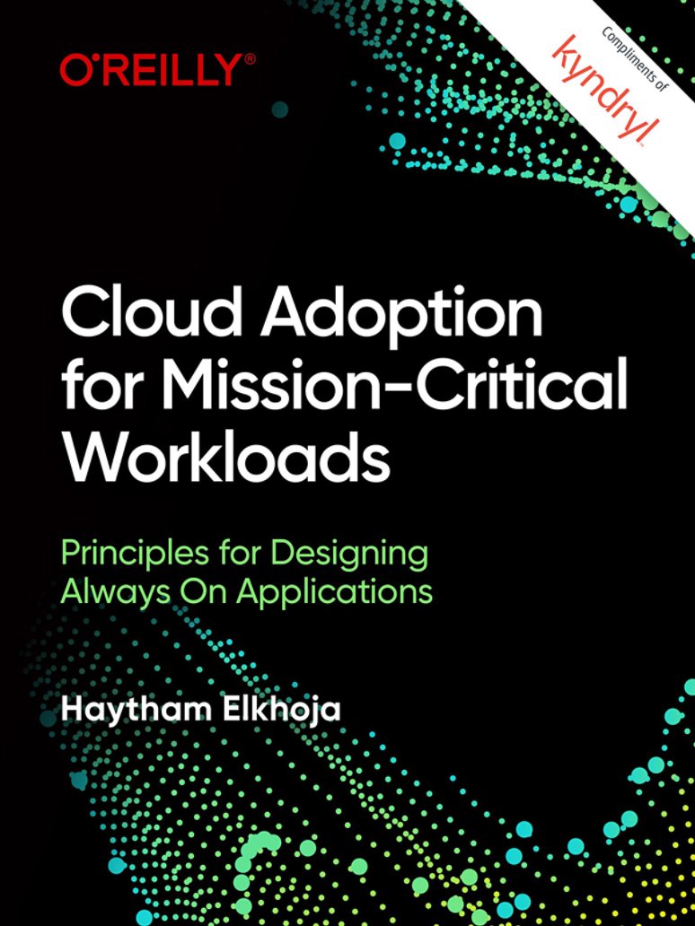 Cloud Adoption for Mission-Critical Workloads, book cover image.