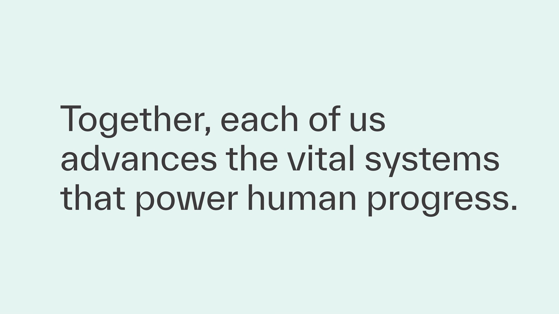 Our purpose statement
