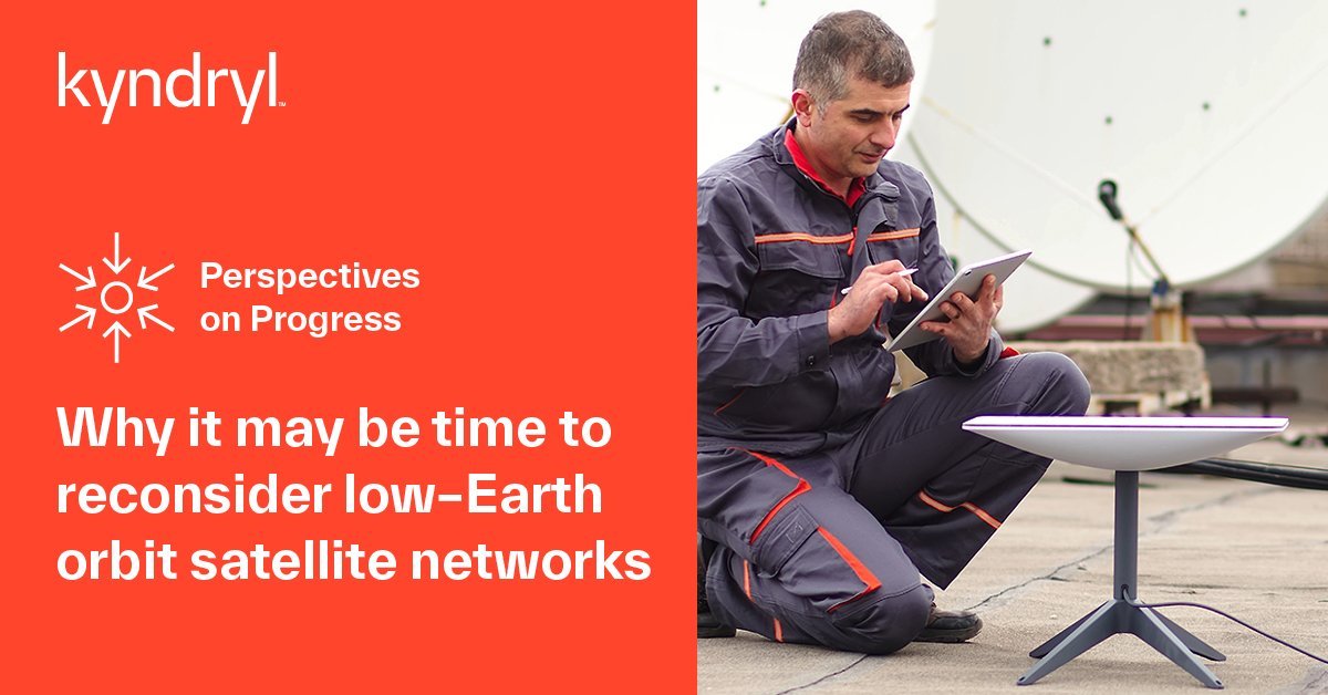 Why it may be time to reconsider low–Earth orbit satellite networks