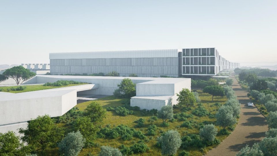 A picture of the Start Campus building