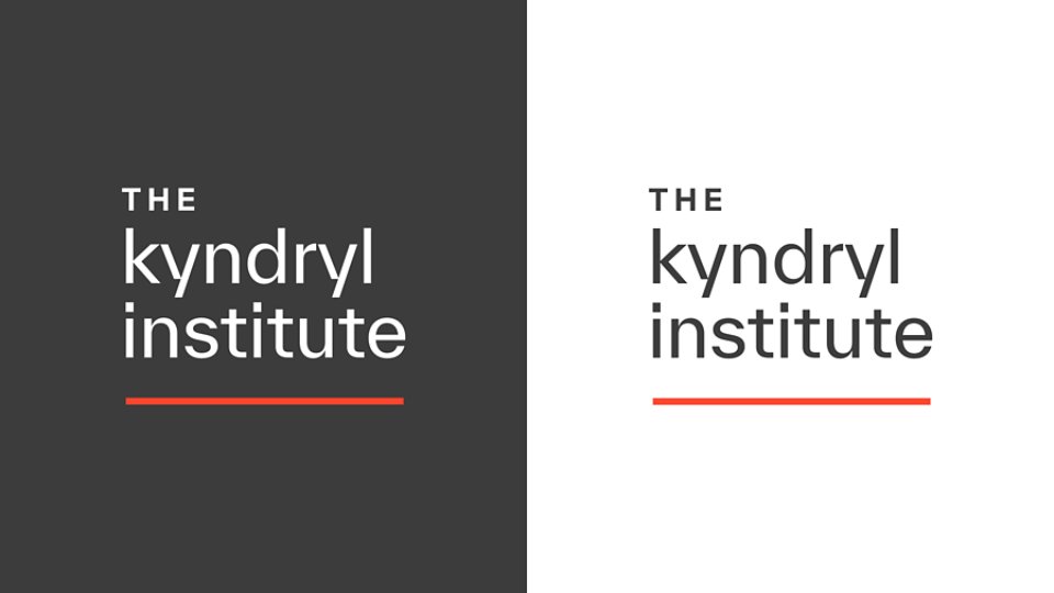 The Kyndryl Institute Logo 2x lockup