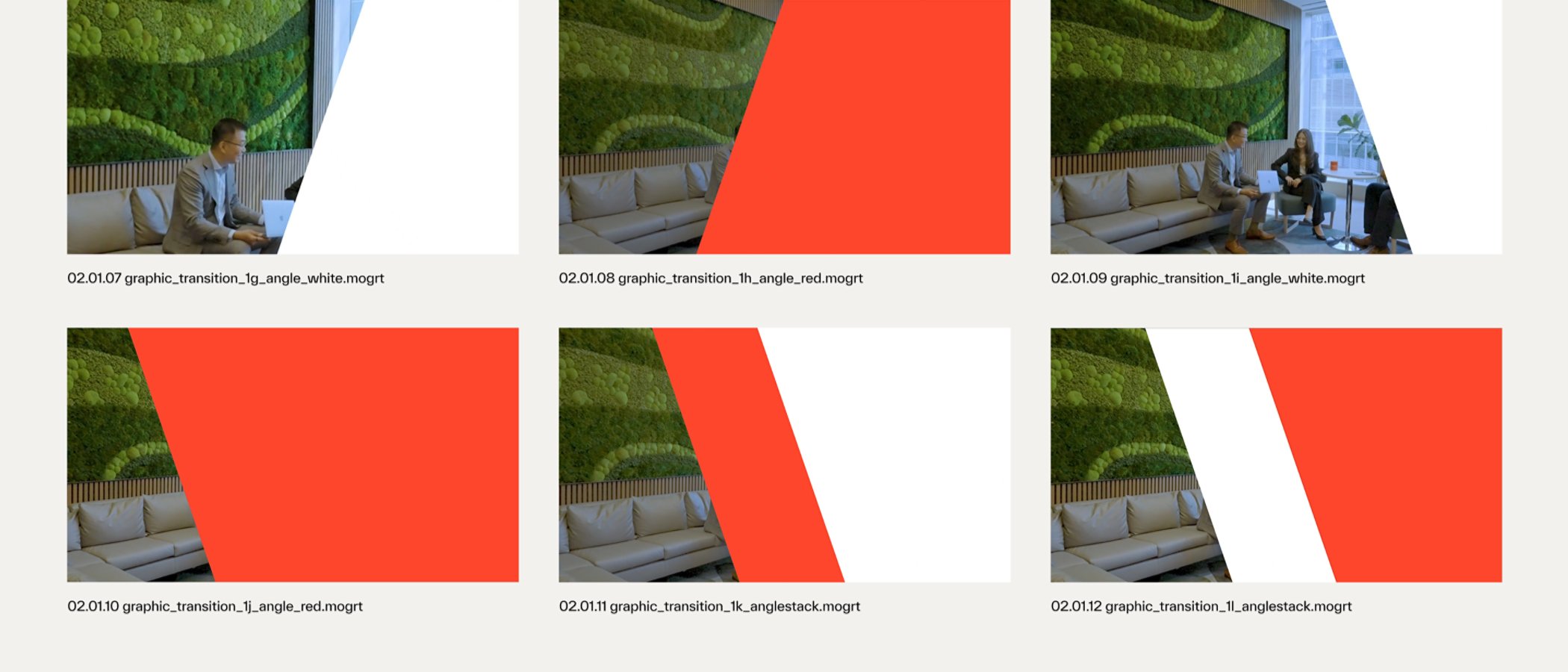 Transition options example 2