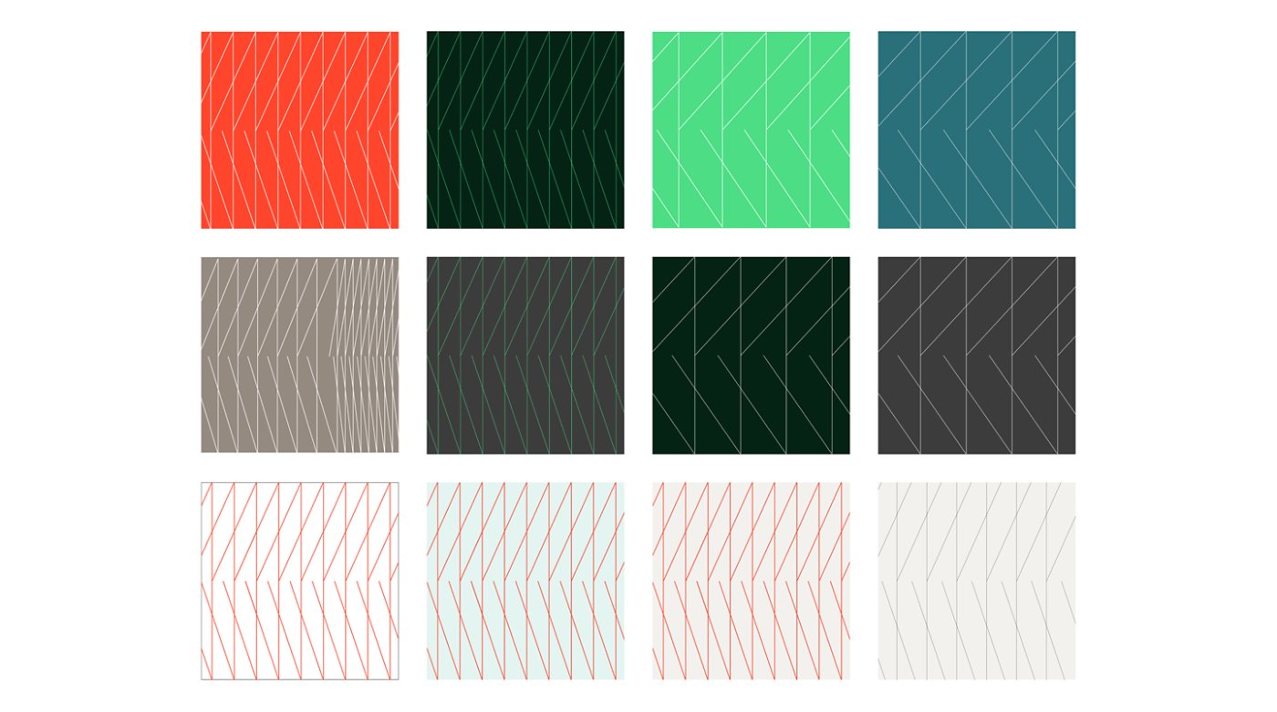 Trellis colorways misuse