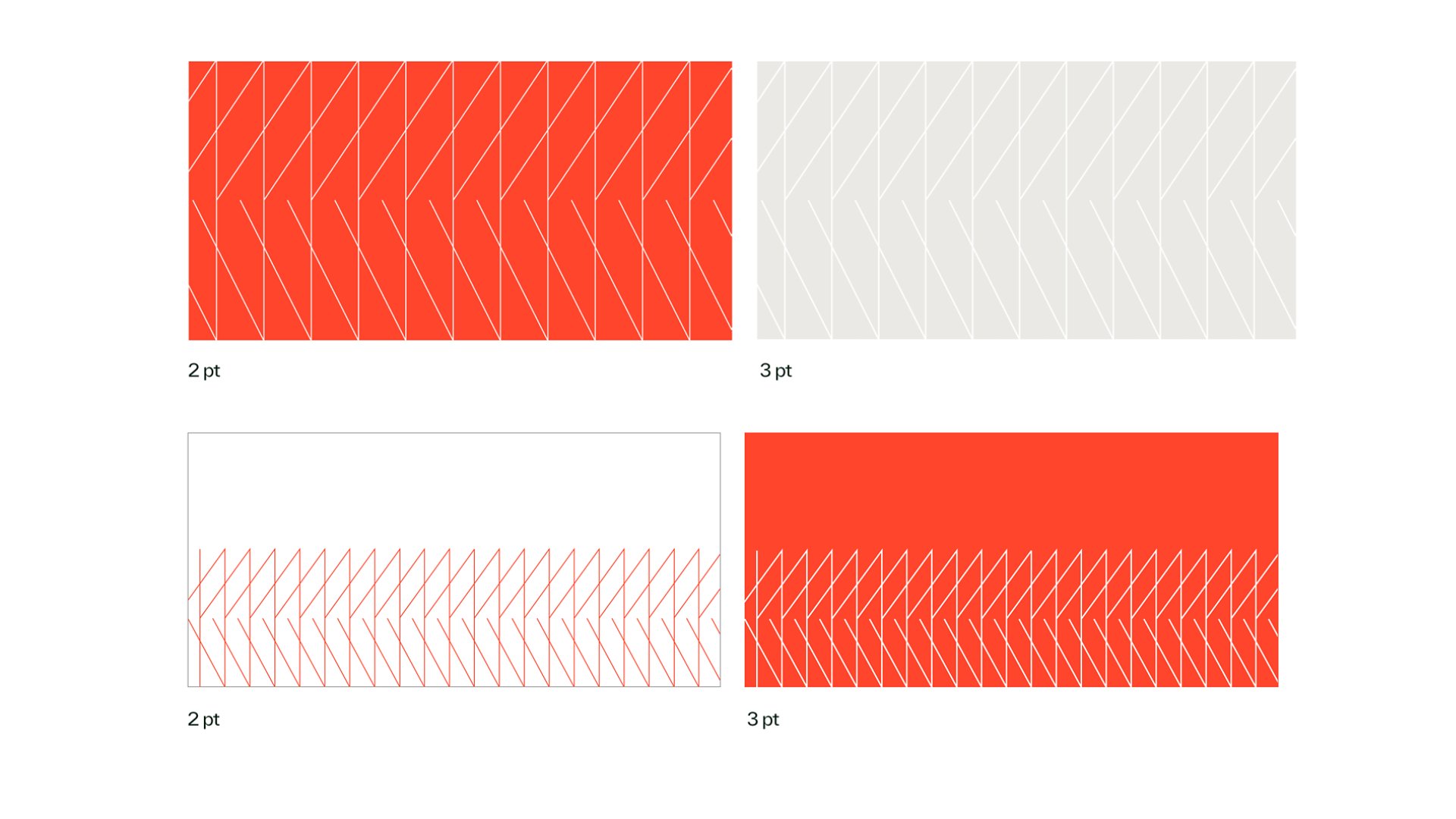 Trellis stroke size usage