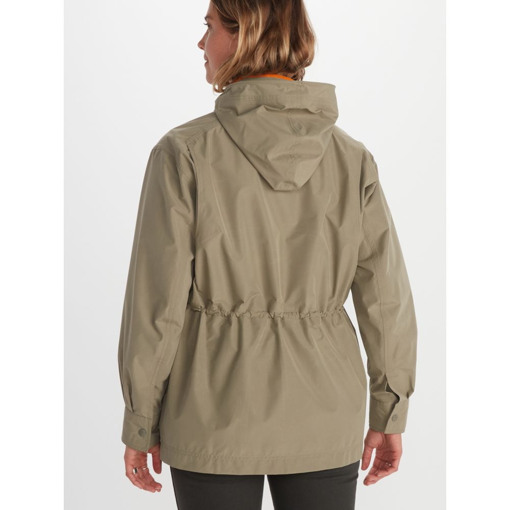 All weather parka top womens