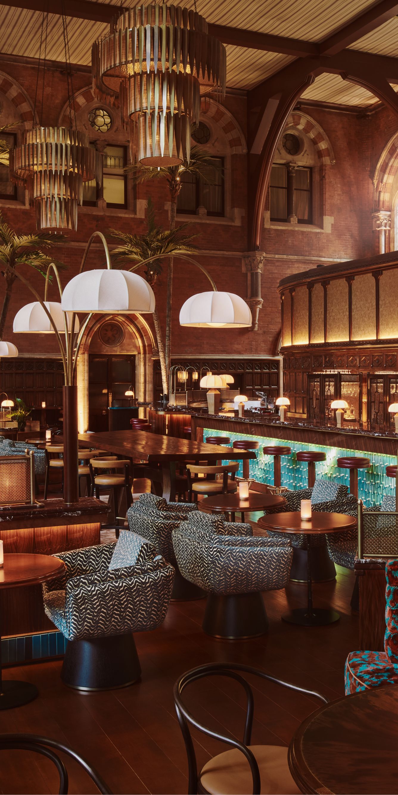 The interior of Booking Office 1869