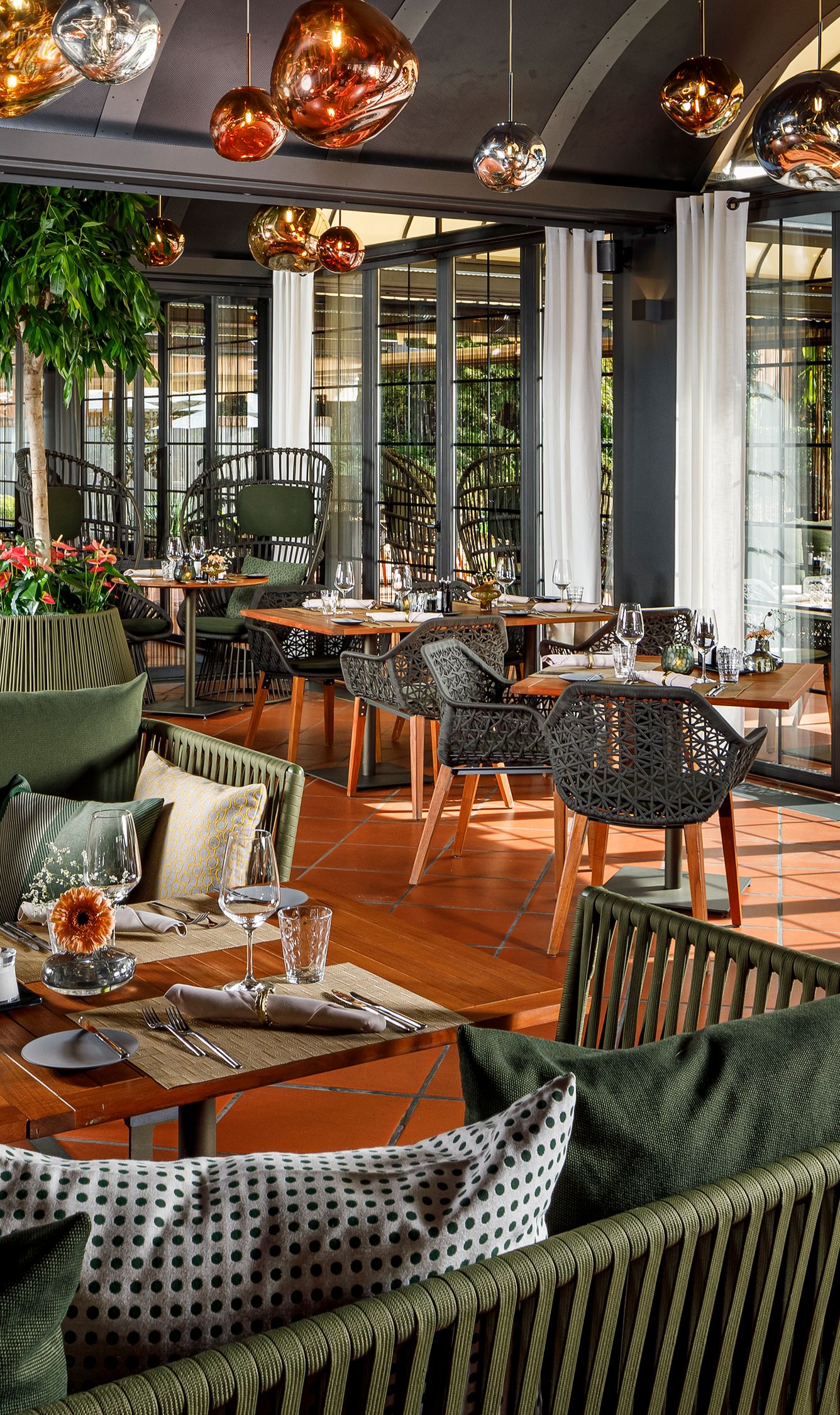 Dining at Giardino Ascona A Member Of Design Hotels Marriott Bonvoy