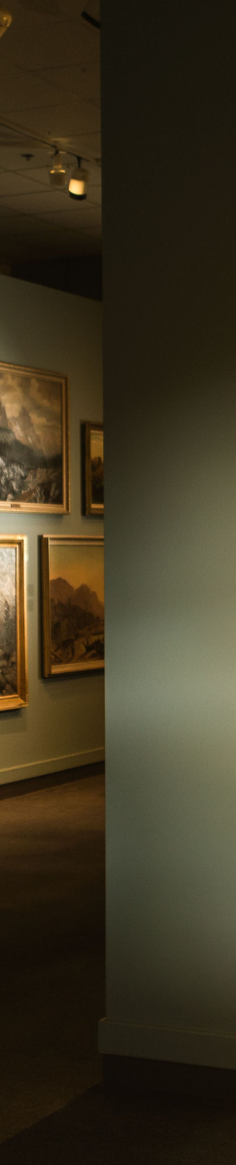 pictures on museum wall