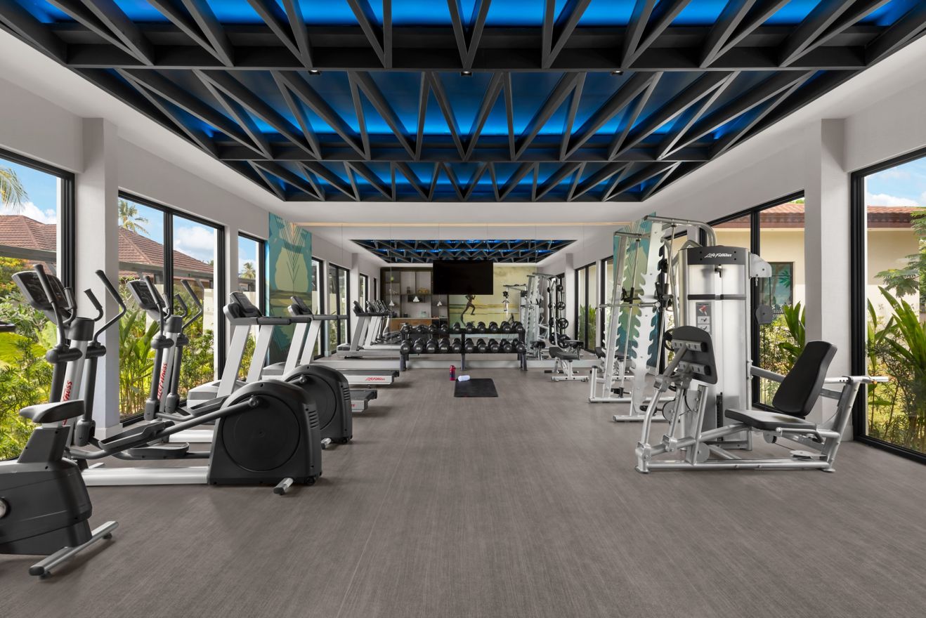 Fitness center or indoor gym