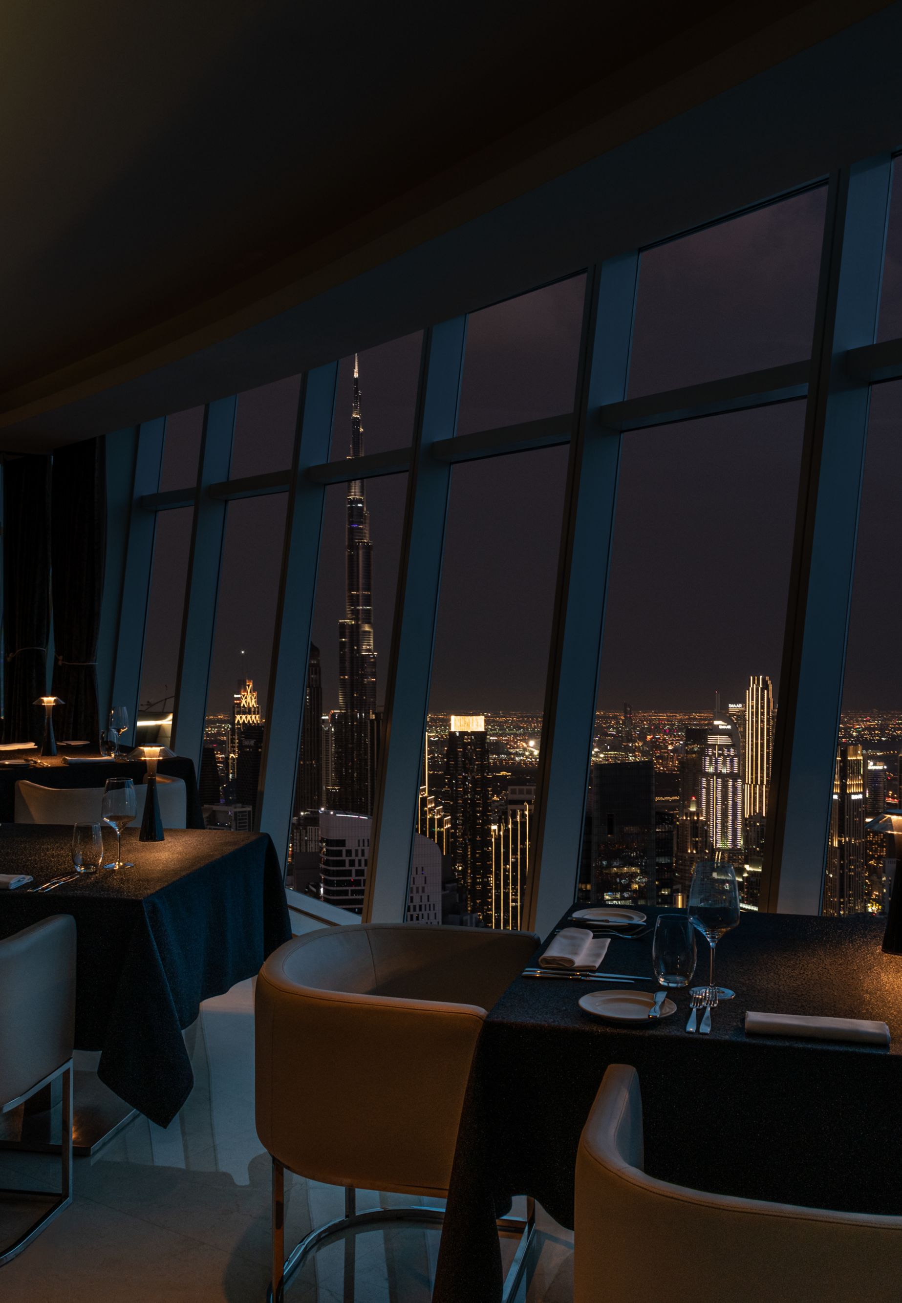 Prime68 Steakhouse With Burj Khalifa View