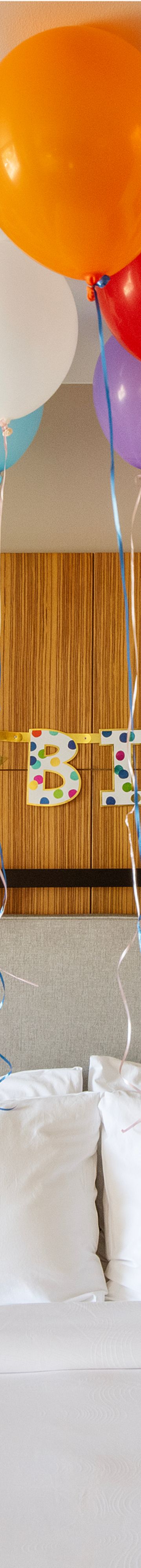 In-Room Balloon Display