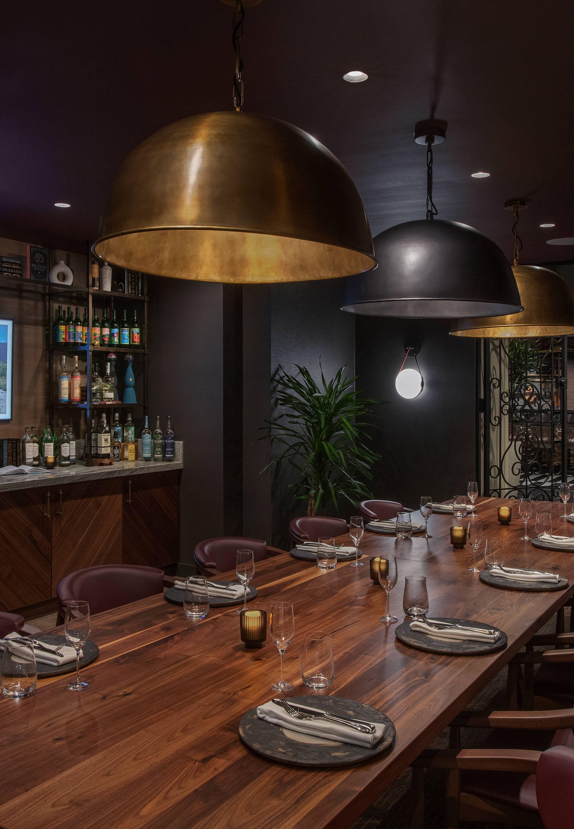 Sendero Agave Library interior.  