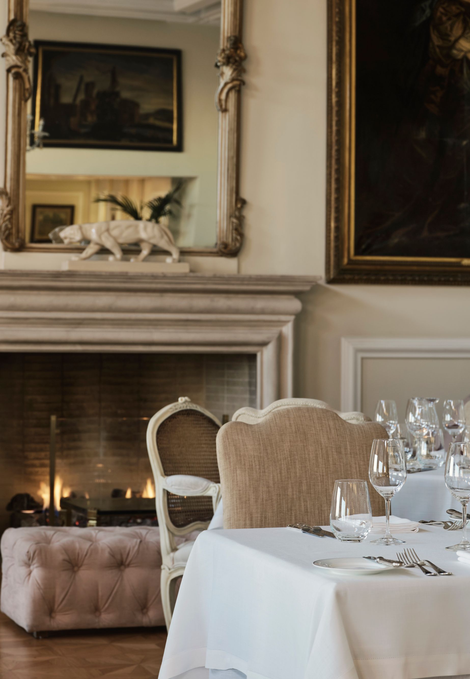 fireplace tudor hall