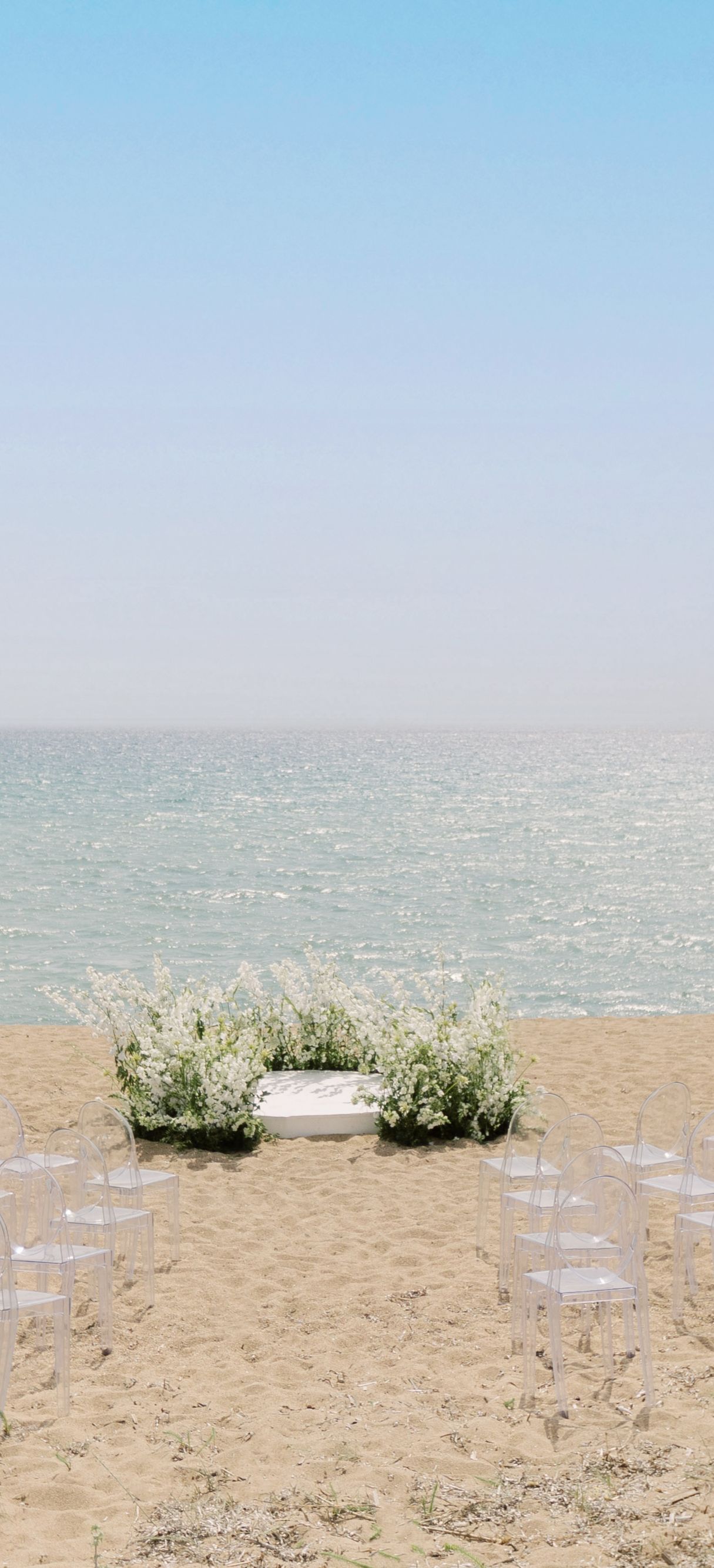 Outdoor beach wedding