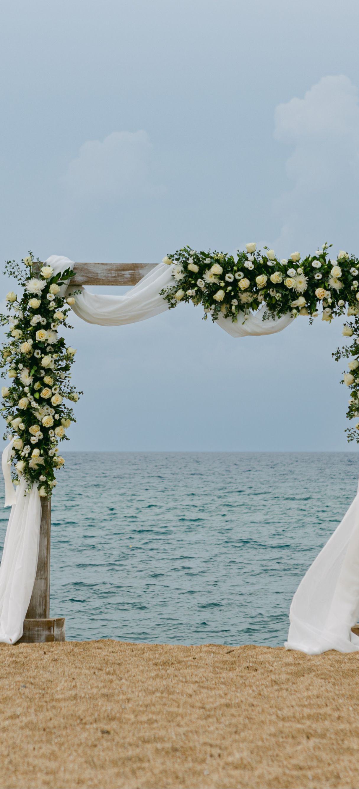 Beach wedding 