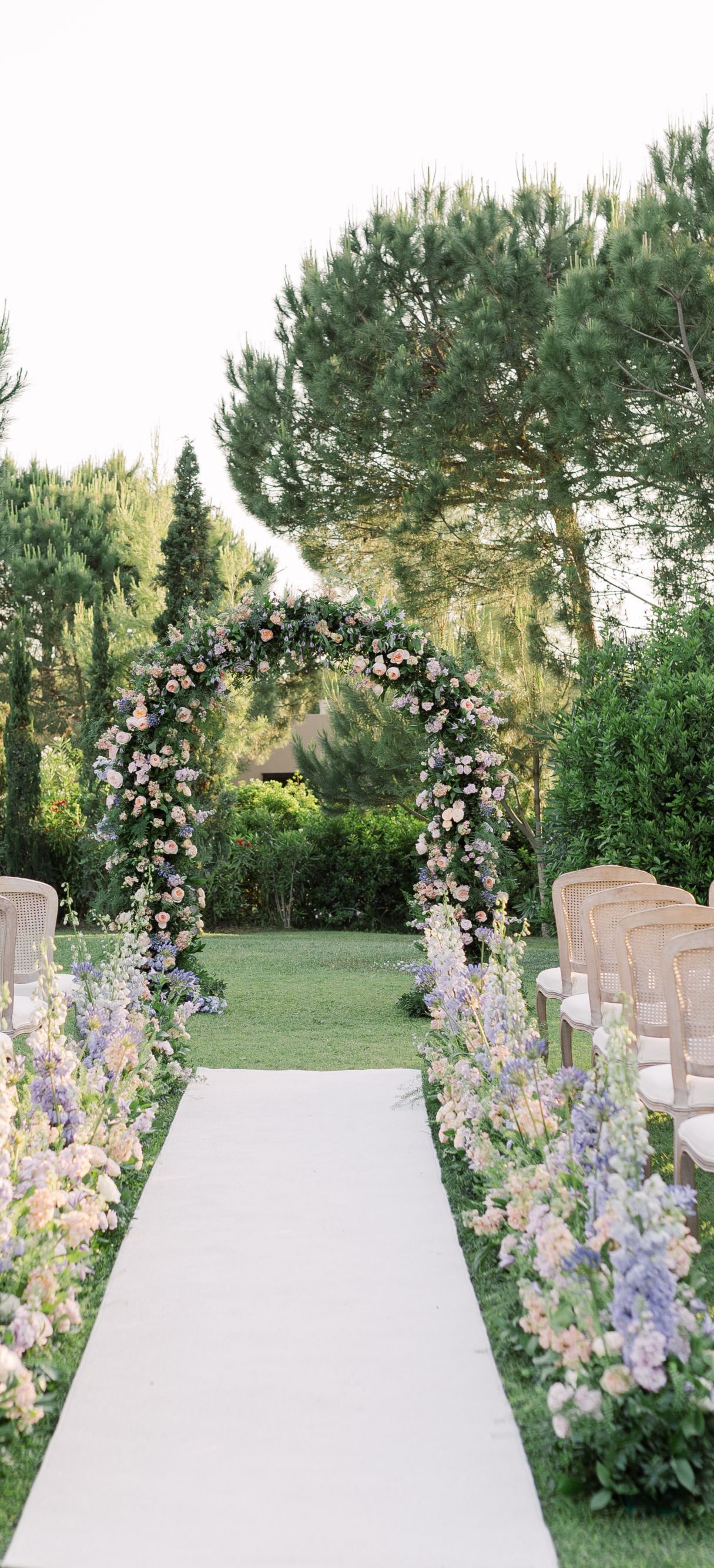 Outdoor wedding