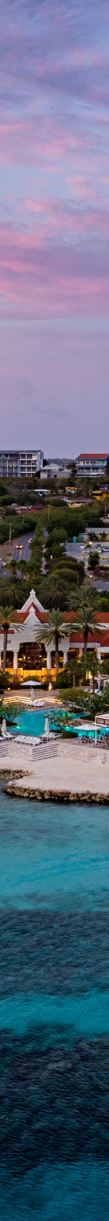 Curacao-Aerial-Dusk 21404