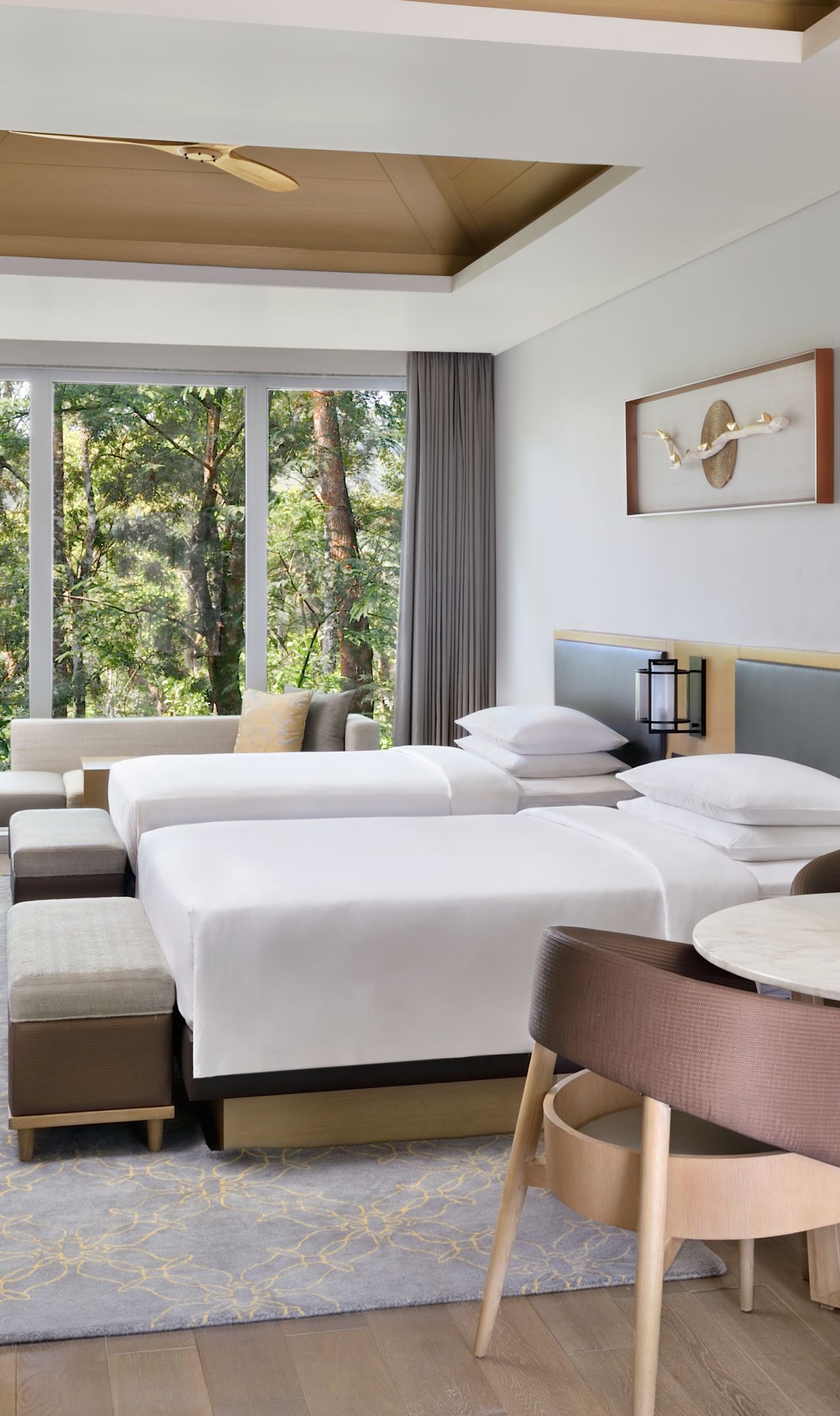 Coorg Hotel Room with a Balcony | Coorg Marriott Resort and Spa
