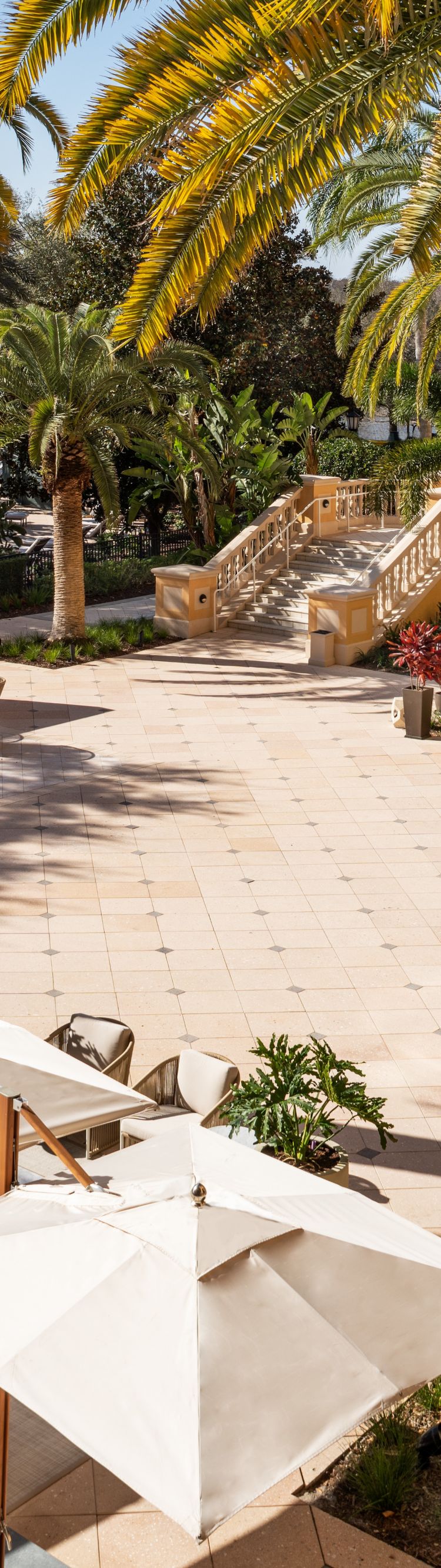 Outdoor Pool Courtyard