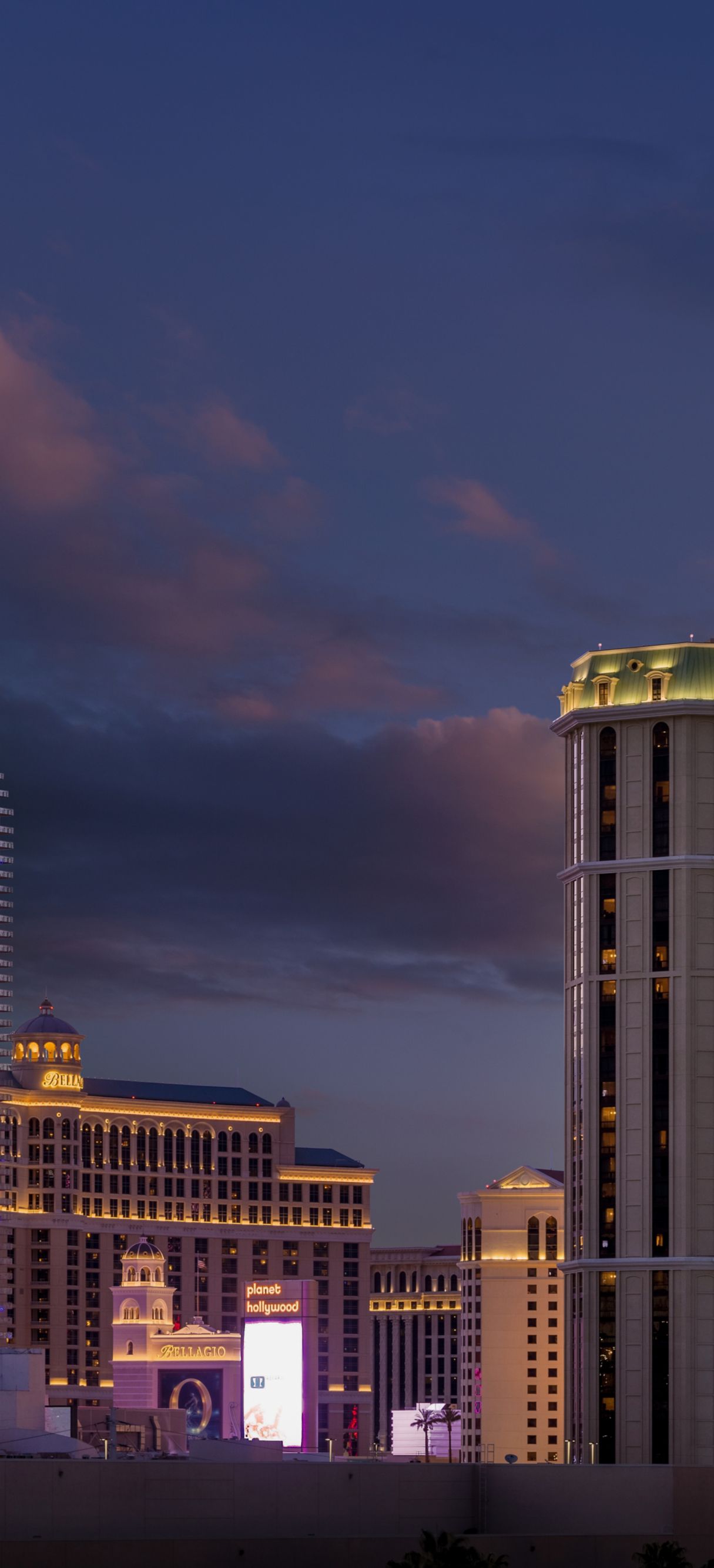 Aerial view of resort