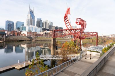 Nashville skyline during the day