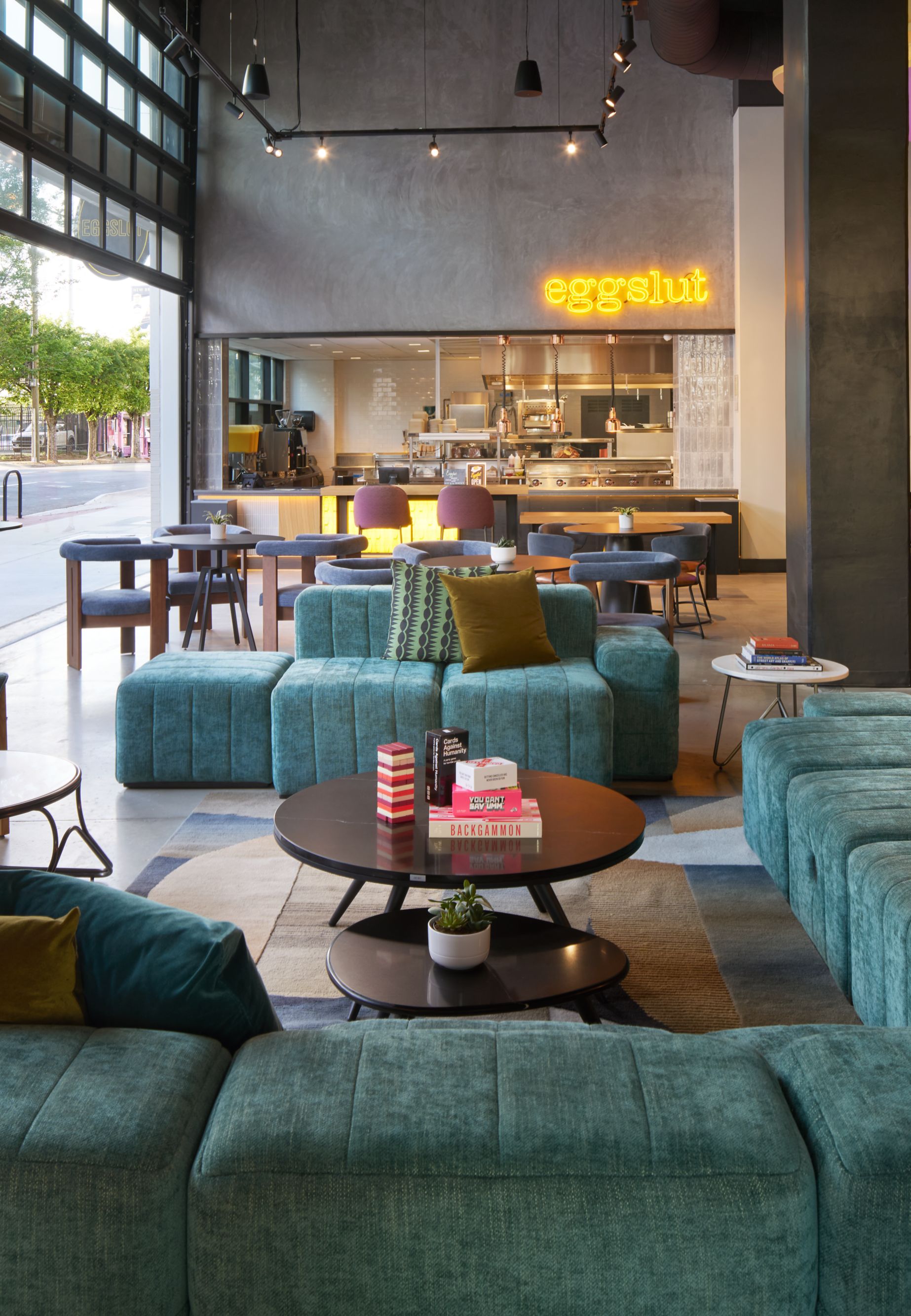 Eggslut Bar Moxy Lobby